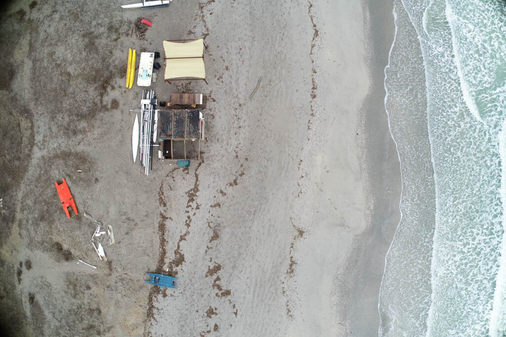 Rilievi fotogrammetrici della spiaggia e delle dune in località Milano Marittima (RA). Adriarilievi